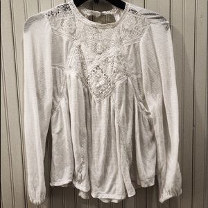 White babydoll shirt